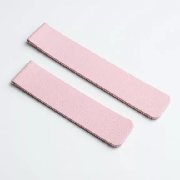 MYBANDZ Litchi mágneses szilikon óraszíj /púder-bézs/ / 20mm