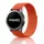 MYBANDZ Tépőzáras rugalmas szövet óraszíj / narancs / 22mm