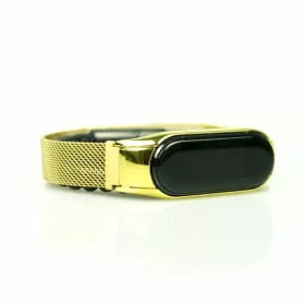   MYBANDZ Mi Band 5/6 - Milánói mágneses fém óraszíj - arany