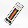 MYBANDZ Tépőzáras rugalmas szövet óraszíj - élénk szivárvány/ 22mm