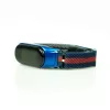 MYBANDZ Mi Band 5/6 - Milánói mágneses fém óraszíj - kék-piros