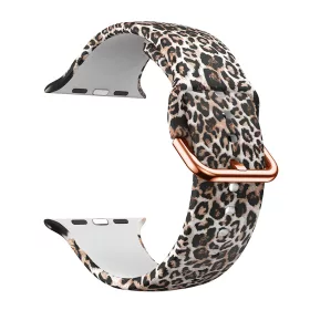   Apple Watch szilikon óraszíj /párducmintás/ 40/41 és 42mm