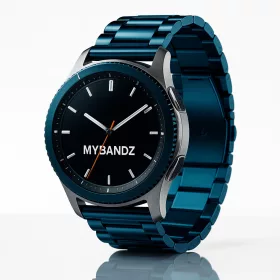MYBANDZ Klasszikus fém óraszíj /sötétkék/ 20mm