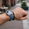 MYBANDZ Klasszikus fém óraszíj /sötétkék/ 20mm