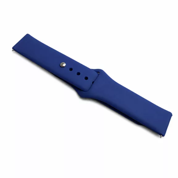 MYBANDZ Szilikon óraszíj gömb csattal /sötétkék/ 18mm