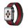 Apple Watch milánói fém óraszíj /fekete-piros/ 38/40/41 mm