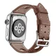Apple Watch rally bőróraszíj /szürke/ 44/45/46/49 mm