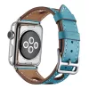 Apple Watch rally bőróraszíj /világos kék/ 44/45/46/49 mm
