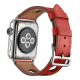 Apple Watch rally bőróraszíj /piros/ 38/40/41 mm