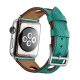 Apple Watch rally bőróraszíj /zöld/ 38/40/41 mm