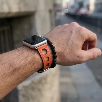 Apple Watch rally bőróraszíj /narancs/ 40/41 és 42mm