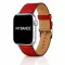 Apple Watch bőróraszíj /piros/ 44/45/46/49 mm