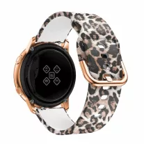   MYBANDZ Szilikon óraszíj rosegold csattal /párducmintás/ 22mm