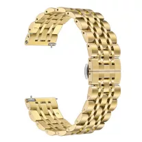 MYBANDZ Pearlmaster láncszemes fém óraszíj - arany/ 20mm