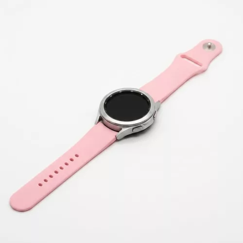MYBANDZ Szilikon óraszíj gömb csattal /púder/ 22mm