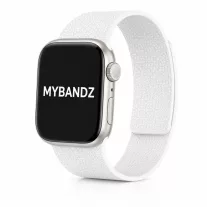  Apple Watch Litchi mágneses szilikon óraszíj /fehér/ 40/41 és 42mm