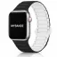 Apple Watch Loop mágneses szilikon óraszíj /fekete-fehér/ 40/41 és 42mm