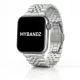 Apple Watch "Jubilee" láncszemes fém óraszíj /ezüst/ 40/41 és 42mm