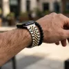 Apple Watch "Jubilee" láncszemes fém óraszíj /ezüst-rosegold/ 40/41 és 42mm