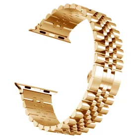   Apple Watch "Jubilee" láncszemes fém óraszíj /rosegold/ 40/41 és 42mm