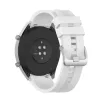 MYBANDZ Sportos szilikon óraszíj - fehér/ 22mm