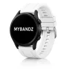 MYBANDZ Sportos szilikon óraszíj - fehér/ 22mm