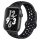 Apple Watch lélegző szilikon óraszíj /fekete/ 38/40/41 mm