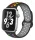 Apple Watch lélegző szilikon óraszíj /fekete-szivárvány/ 40/41 és 42mm