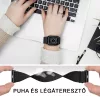 Apple Watch állítható rugalmas szövet óraszíj /barna/ 44/45/46/49 mm