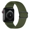 Apple Watch állítható rugalmas szövet óraszíj /khaki/ 44/45/46/49 mm