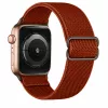 Apple Watch állítható rugalmas szövet óraszíj /sötétbarna/ 44/45/46/49 mm