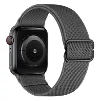   Apple Watch állítható rugalmas szövet óraszíj /szürke/ 44/45/46/49 mm