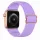 Apple Watch állítható rugalmas szövet óraszíj /levendula/ 44/45/46/49 mm