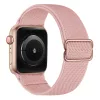 Apple Watch állítható rugalmas szövet óraszíj /púder/ 40/41 és 42mm