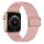Apple Watch állítható rugalmas szövet óraszíj /púder/ 38/40/41 mm