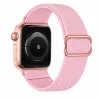 Apple Watch állítható rugalmas szövet óraszíj /halványrózsaszín/ 40/41 és 42mm