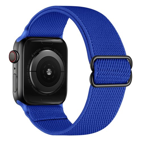Apple Watch állítható rugalmas szövet óraszíj /kék/ 38/40/41 mm