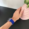 Apple Watch állítható rugalmas szövet óraszíj /kék/ 40/41 és 42mm
