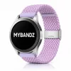 MYBANDZ Állítható fonott szövet óraszíj /levendula/ 22mm