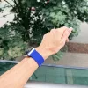 Apple Watch állítható rugalmas szövet óraszíj /kék/ 44/45/46/49 mm