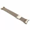 Xiaomi Smart Band 8/9/10 - Milánói mágneses fém óraszíj - pezsgőarany