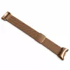 Xiaomi Smart Band 8/9/10 - Milánói mágneses fém óraszíj - rosegold