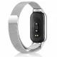 Xiaomi Smart Band 8/9/10 - Milánói mágneses fém óraszíj - ezüst