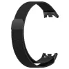 Xiaomi Smart Band 8/9/10 - Milánói mágneses fém óraszíj - fekete