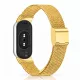 Xiaomi Smart Band 8/9/10 - Csatos milánói fém óraszíj - arany