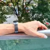 Xiaomi Smart Band 8/9/10 - Milánói mágneses fém óraszíj - antracit szürke