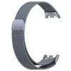 Xiaomi Smart Band 8/9/10 - Milánói mágneses fém óraszíj - antracit szürke