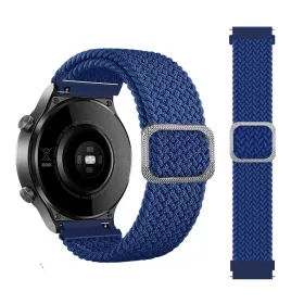   MYBANDZ Állítható elasztikus szövet óraszíj /kék/ 20mm