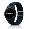 MYBANDZ Állítható elasztikus szövet óraszíj /kék/ 20mm