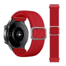   MYBANDZ Állítható elasztikus szövet óraszíj /piros/ 20mm